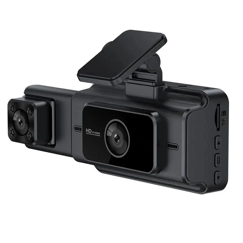 

Hot Selling Dashcam 360 Reverse Image Driving Recorder High Definition Wide Angle Night Vision Triple Recording Recorder