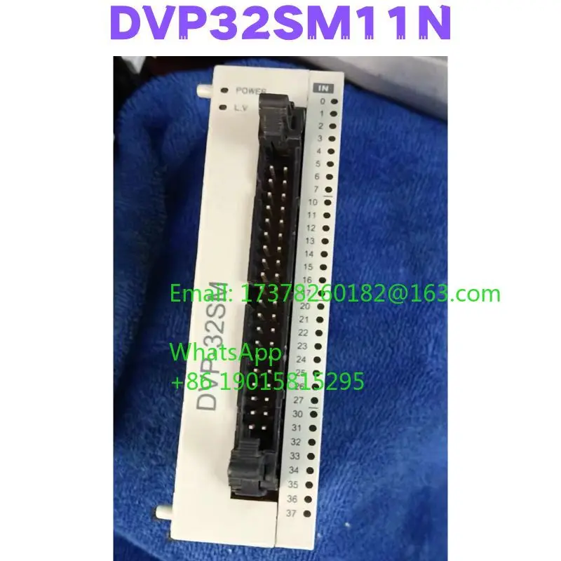

Second-hand DVP32SM11N PLC Module Tested OK