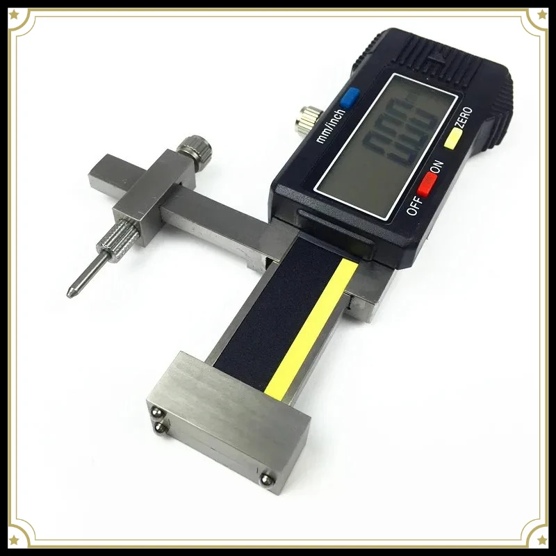 3-Point Digital Step & Gap Gauge With Triple Spherical Measuring Surfaces Digital Step Difference Caliper