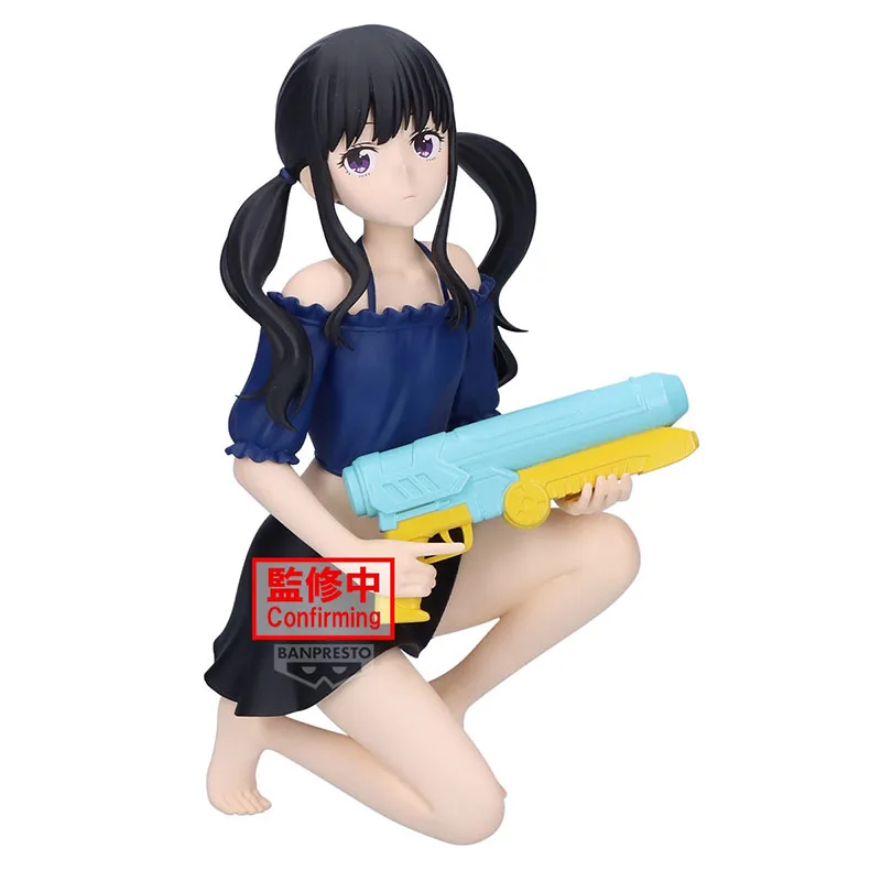 Oryginalne, nowe figurki akcji anime Bandai Banpresto Lycoris Recoil Espresto Kogami Chisato Inoue Takina, modele, ozdoby.