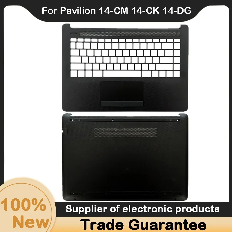 Nowa obudowa górna (palmrest) / obudowa dolna do laptopów Kailxuling Pavilion 14-CM 14-CK 14-DG 14-CY 240 245 246 G7 14Q-CS TPN-I131
