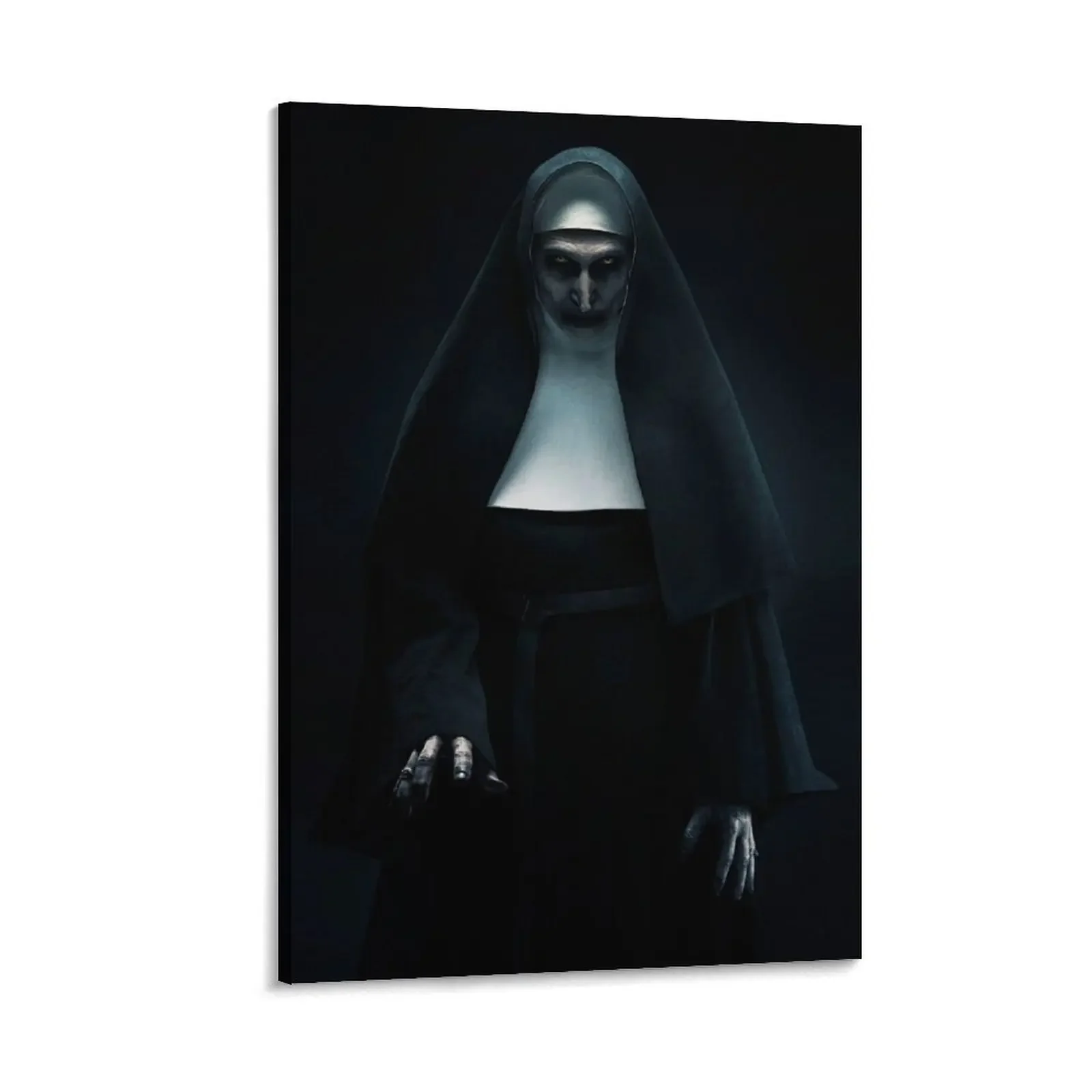 The Nun Demonic Sister Valak Canvas Painting Paintings Bedroom deco