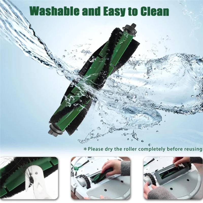 DHIPP-2 قطعة فرشاة الأسطوانة ل رومبا Q0120 Y0140 Q0520 Q011 Y0110 جهاز آلي لتنظيف الأتربة رومبا Y & Q كومبو وVac سلسلة أساسية