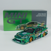 MINIGT 1/64 858 Nissan LB-Super Silhouette S15 SILVIA LBWK 2024 Alloy Diecast Car Model Boys Toy Gift Decorations