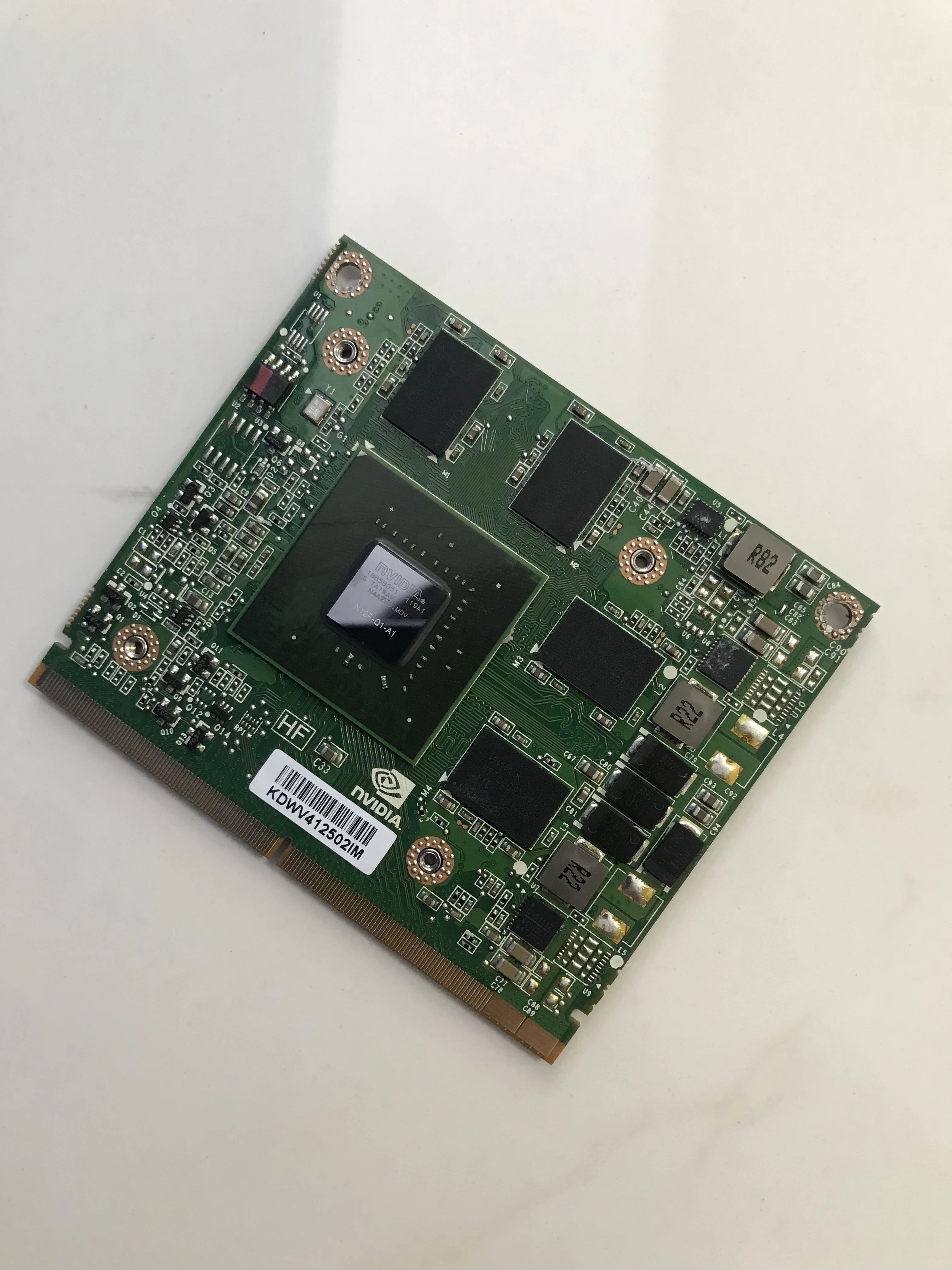 Placa Gráfica Quadro 1000M Q1000M Video VGA GPU N12P-Q1-A1 2GB para Dell