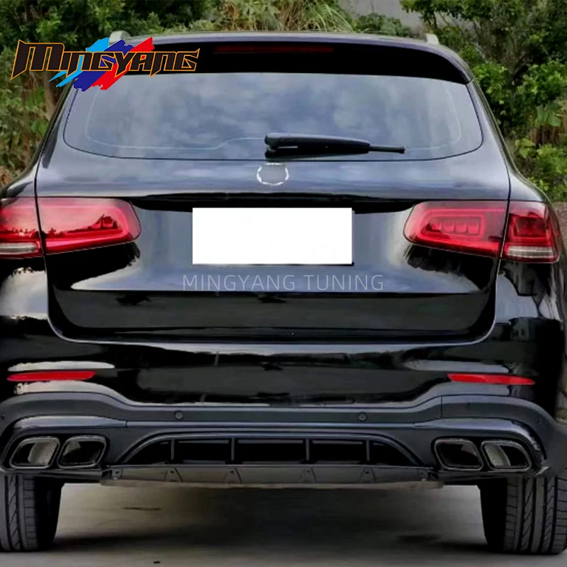 Factory Hot Selling High Quality C253 GLC63 Coupe Body Kit Rear Diffuser Rear Lip for 2019-2021 GLC Lci to GLC63 Style Bodykit