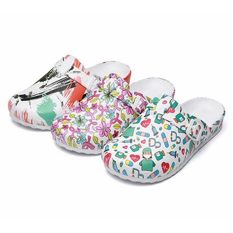 Hospital Surgical Medical Slipper Women Doctor EVA Non-slip Nurse Clogs Medical Shoes Nursing Clogs SPA Beauty Salon Shoes