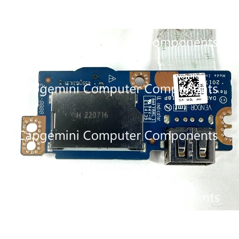 ZZZ  CP8DV  For Dell Latitude 3590 USB / SD Card Reader IO Circuit Board