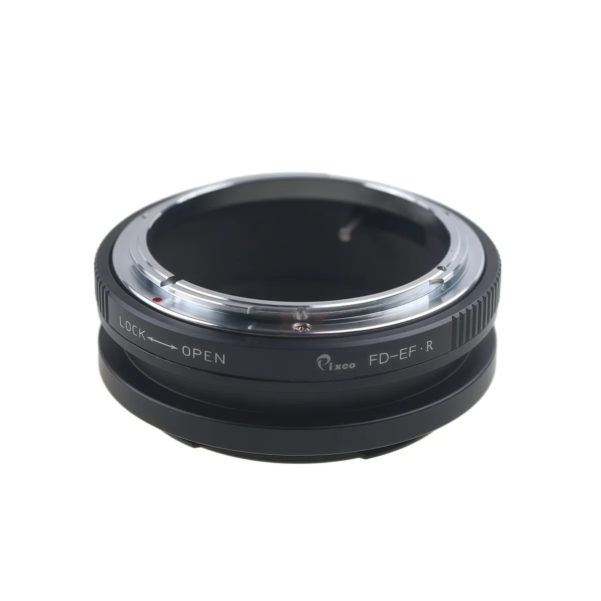 Anillo Adaptador de Montura Pixco para Lentes Canon FD a Cámaras Canon EOS R con Enfoque Infinito, Compatible con R1 R5 Mark II