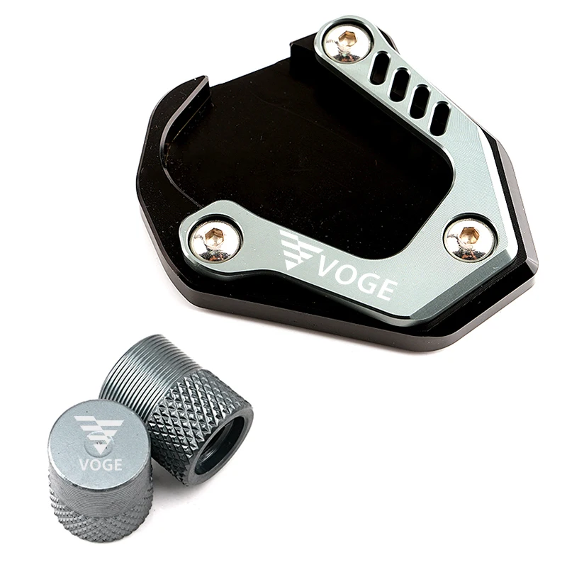 

For Loncin Voge DS525X DS900X DSX 525 900 DSX 900 2023-2025+ Motorcycle CNC Side Stand Kickstand enlarged plate Accessories