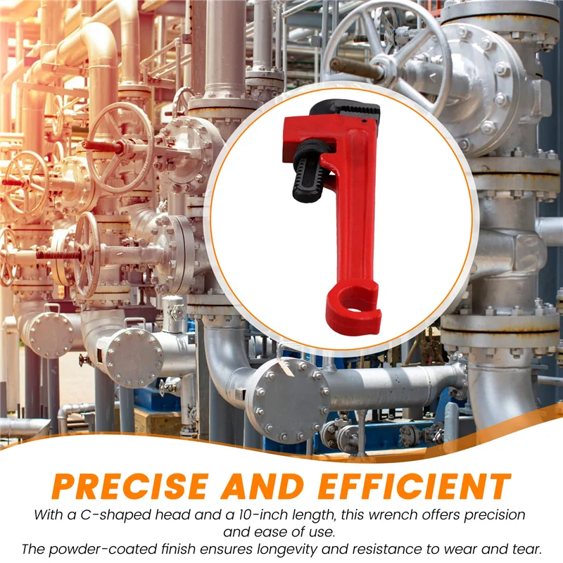 ABJY-PIPE E VALVE WRENCH Tubo Ptfe da 10 pollici Stampante Tubo Mm Tubo Olio Bunner Tubi di vetro Tubo Tubo di alluminio Tubo di calore