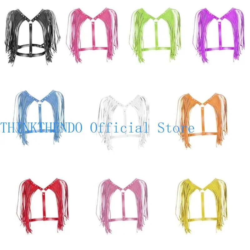 

39BB Harness Waist Belt Waist Strap Chain for Casual Costume Belt for Jeans Dress