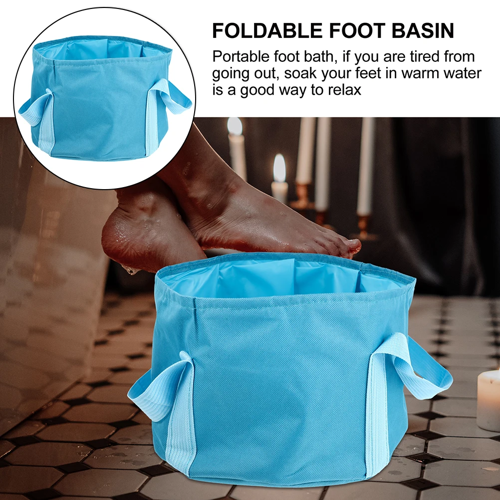 Folding Soak Basin Portable Foldable Foot Bath Bucket For Home Travel Durable Soaking Tub Large Capacity Foot Massage Barrel
