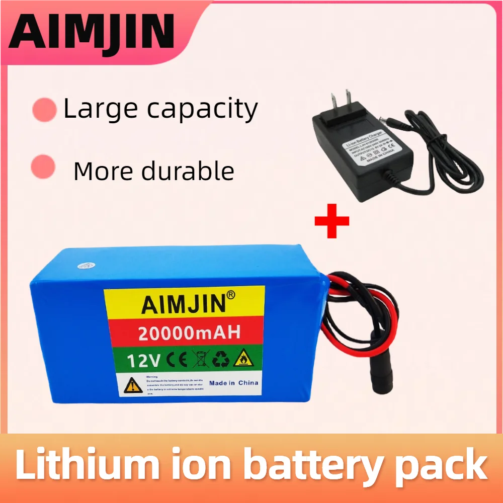 

3S8P 12V 20Ah / 20000mAh Rechargeable Li-Ion Battery Pack, for LED Lamp Light Solar Street Light Backup Power etc