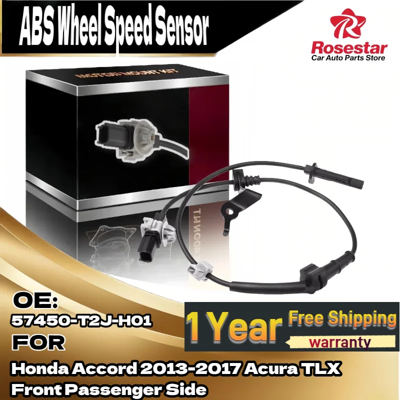 

For ABS Wheel Speed Sensor for Honda Accord 2013-2017 for Acura TLX Front Passenger Side 57450-T2F-A01