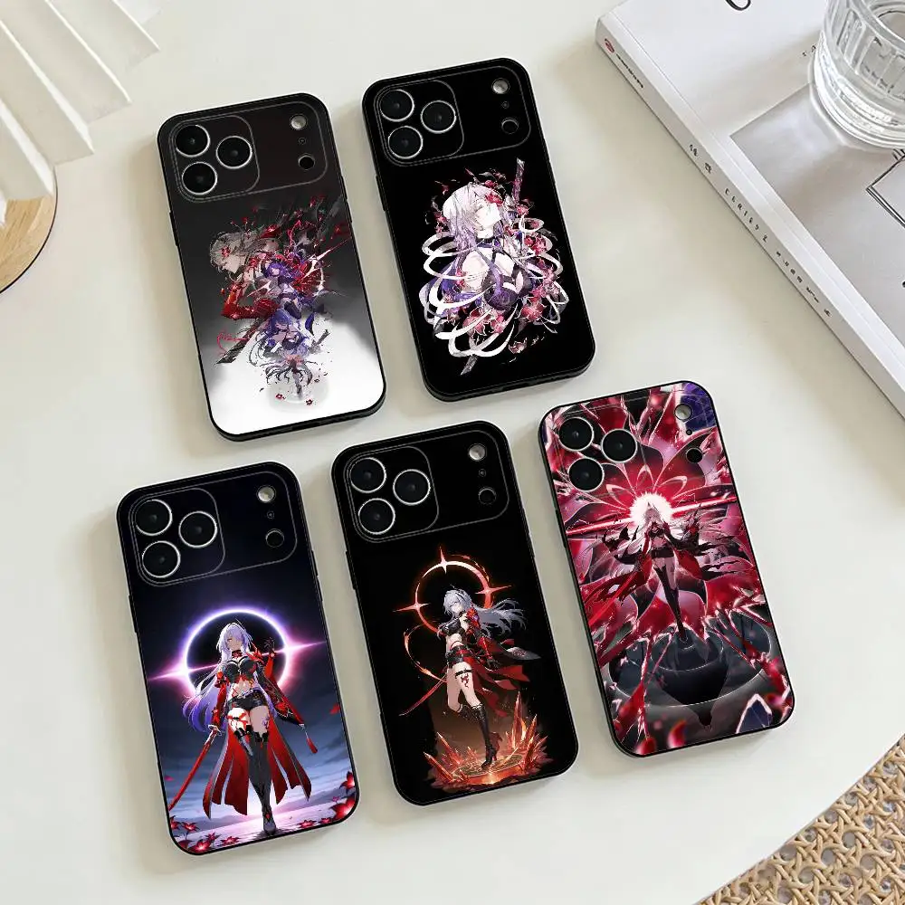 

Чехол для телефона G-Gothic Dark Acheron для iPhone 17, 16, 15, 14, 13, 12, 11, X, XR Plus и других моделей, мягкий черный чехол