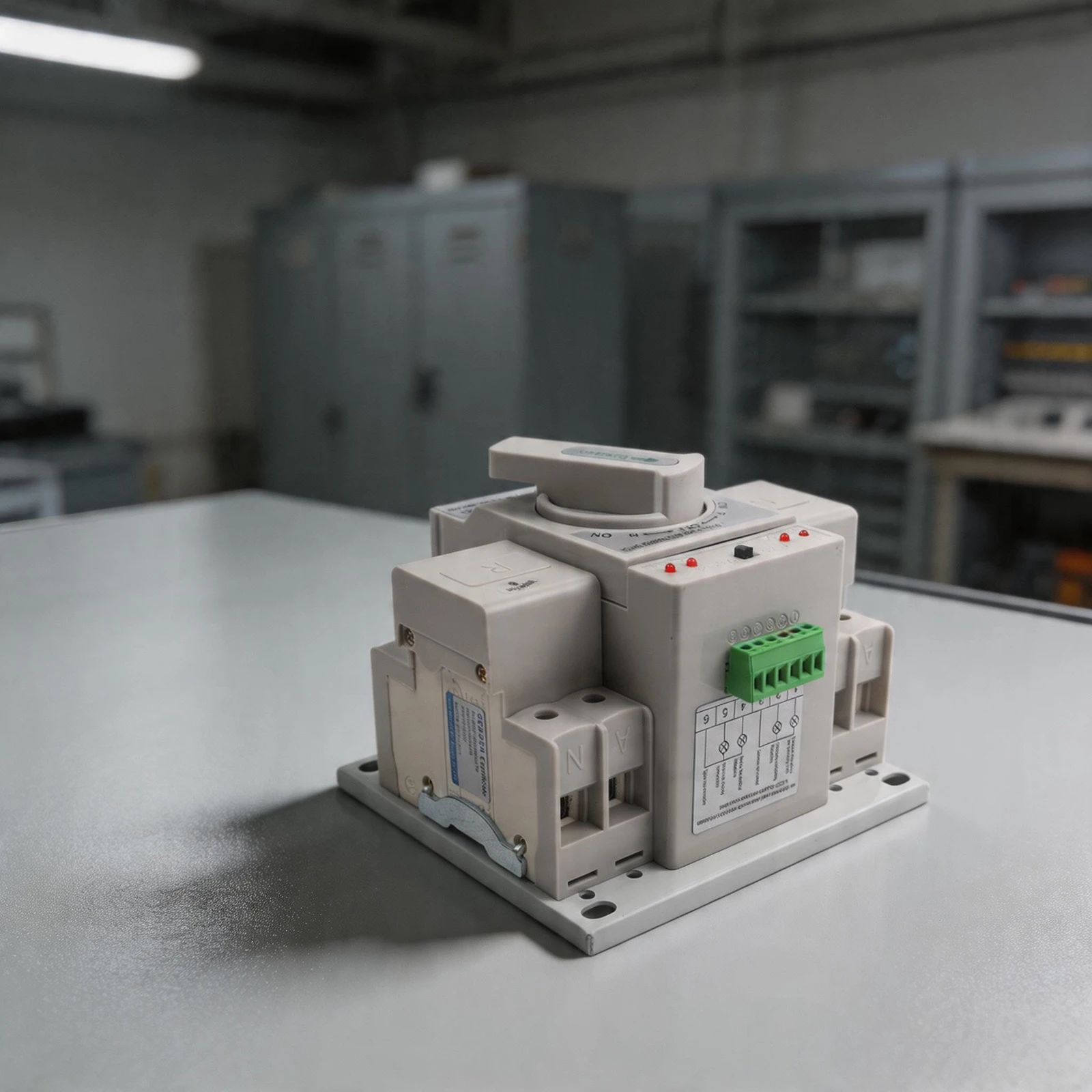 Generator Backup Dual Power Transfer Home Backup Power 2P 63A Automatic Generator Transfer Switch Automatic Transfer Switch