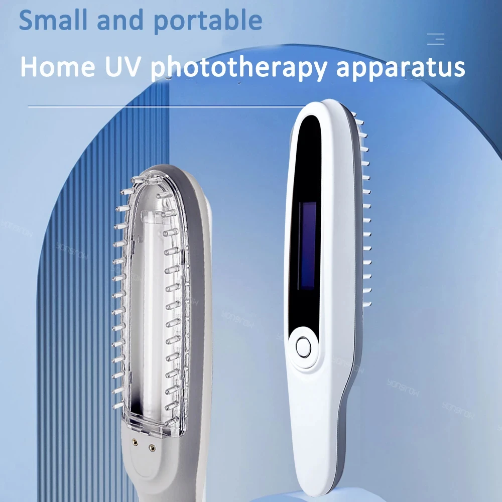 FODRK Home Use Psoriasis Equipment 311nm UV Lamps Phototherapy Medical Device UvbTreatment Light For Vitiligo