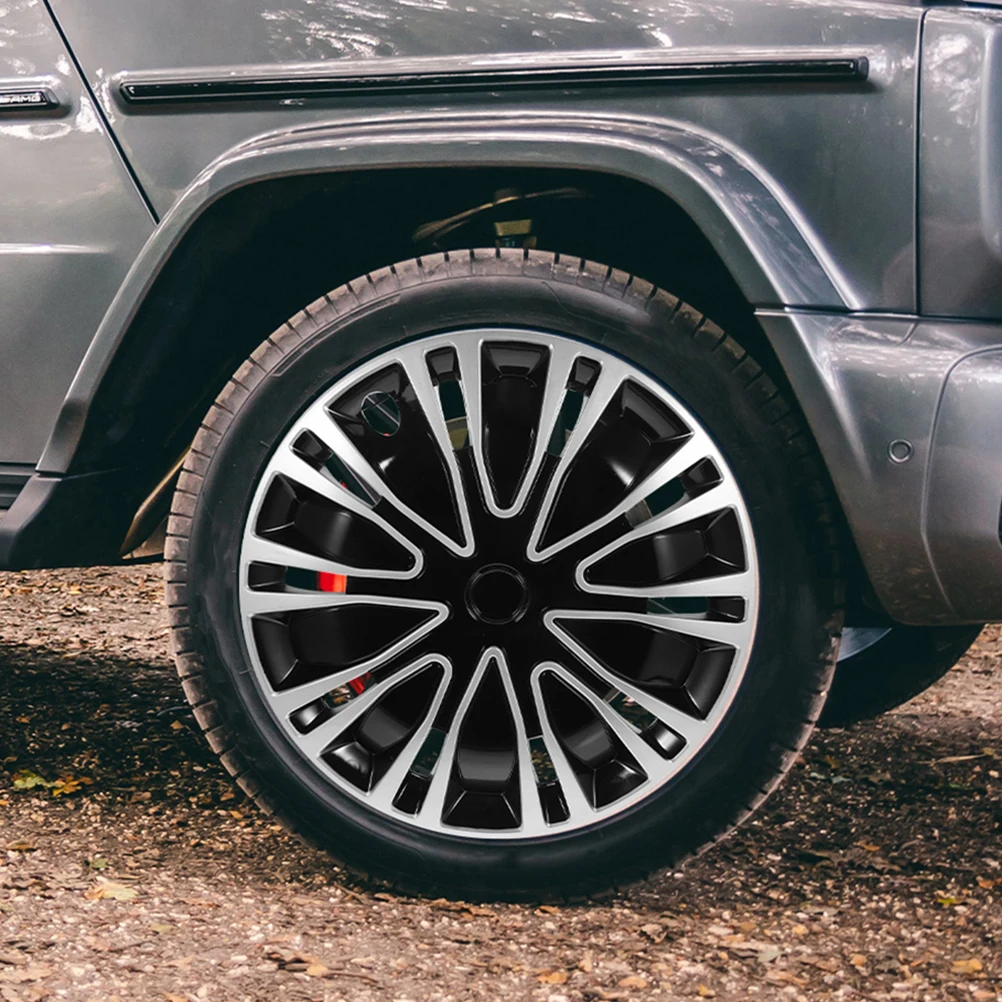 

2 шт. универсальные чехлы на ступицы колес автомобиля 13 дюймов стильные прочные автомобильные колпаки на ступицы колес сменные центральные колпаки для обода