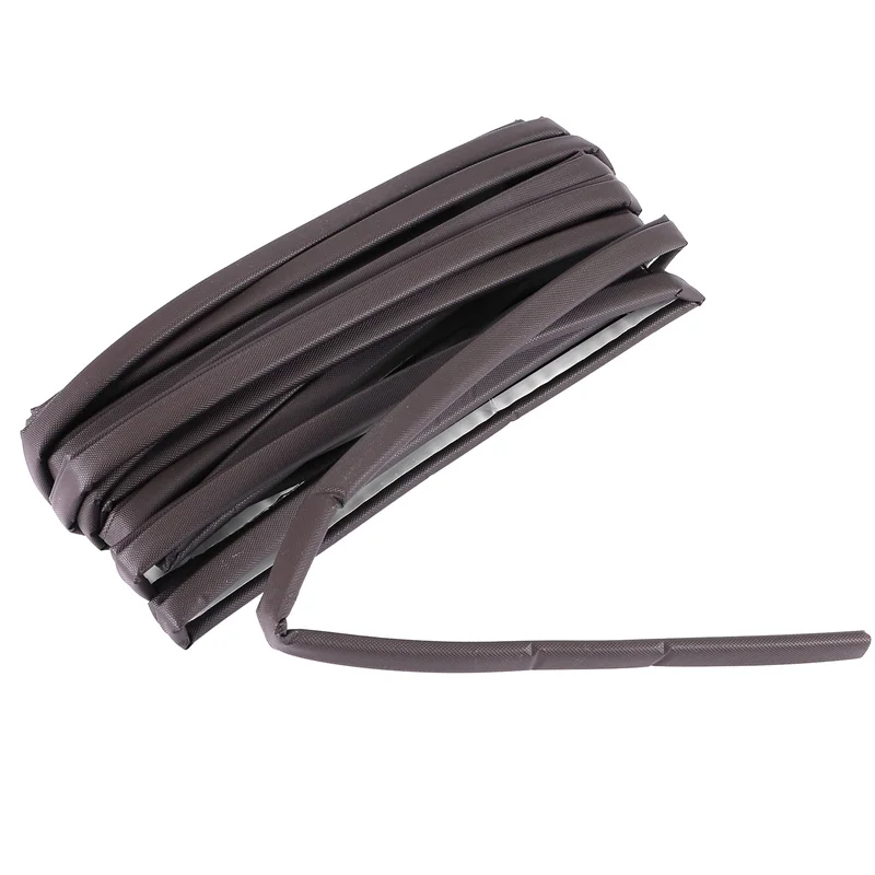 

A69Z Weather Stripping For Door/Windows X 26 Feet Long, V Shape Adhesive Weather Strip Door Frame/Windows Frame Seal, Brown