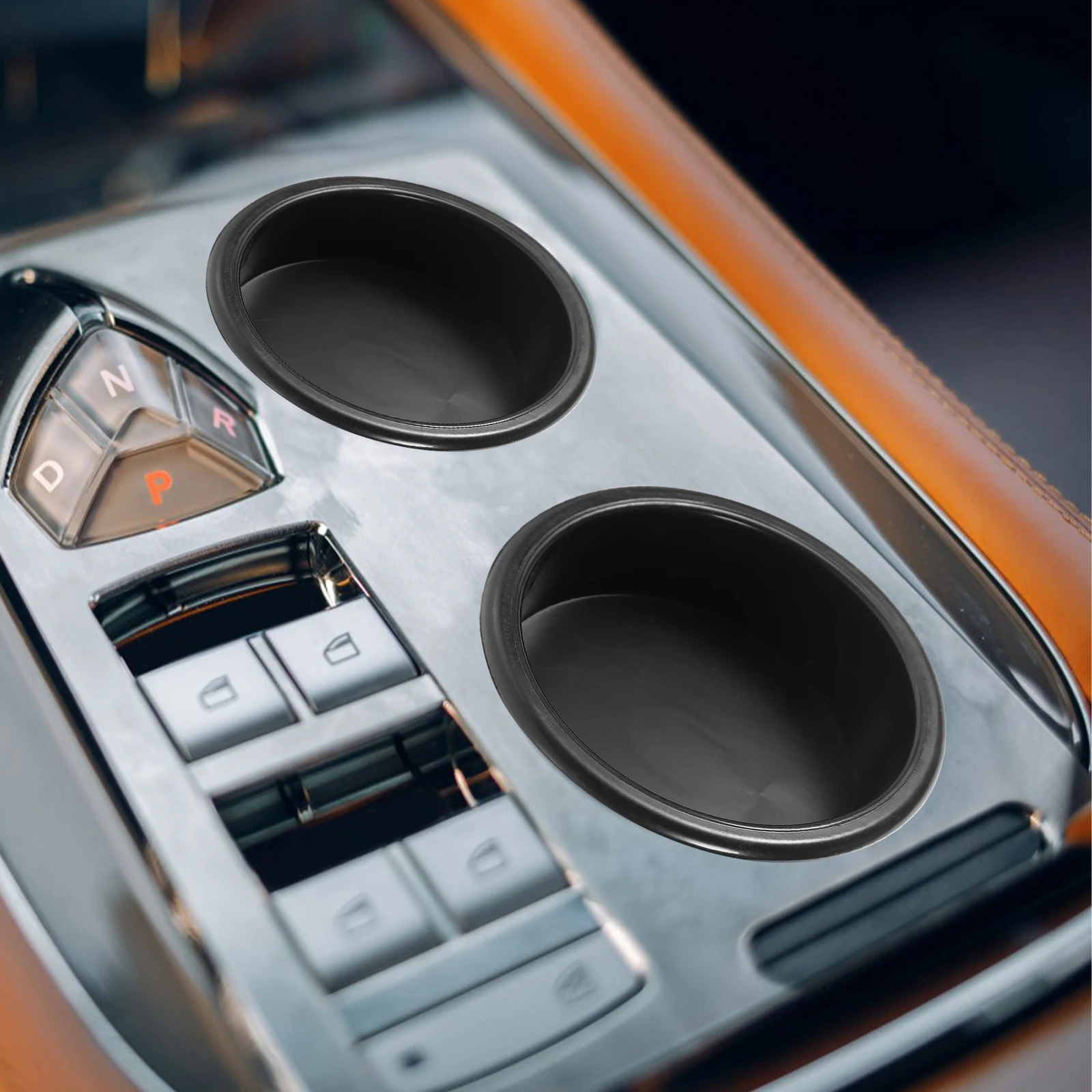 

2pcs Car Cup Holder Plastic Multifunctional Anti-Spill Insert for Vehicle Yacht Sofa Table Durable Drink Holder for Cars