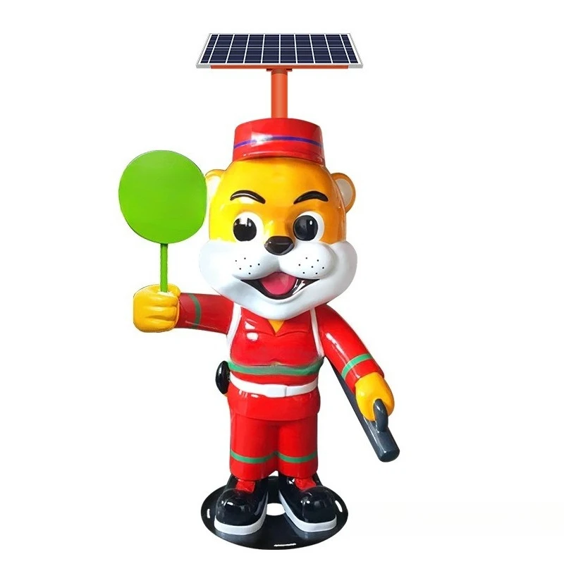 

Scenic Park Forest Fire Safety Intelligent Voice Prompt Solar Radio Warning Device Play Idol SF87