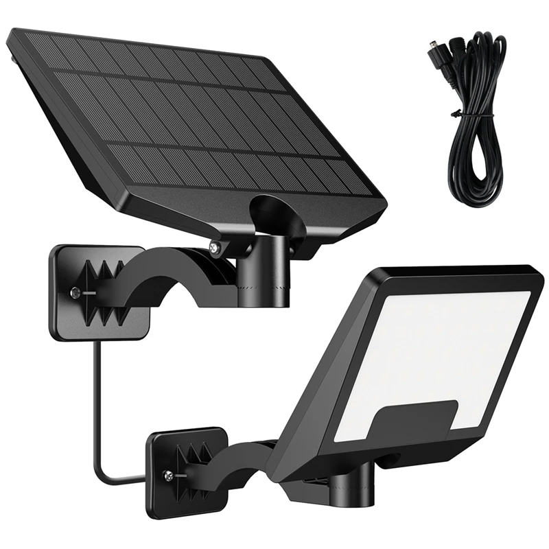 

Solar Light Outdoor LED Solar Lamp IP65 Waterproof Solar Garden Lamp Adjustable Lighting Angle For Wall Yard Street