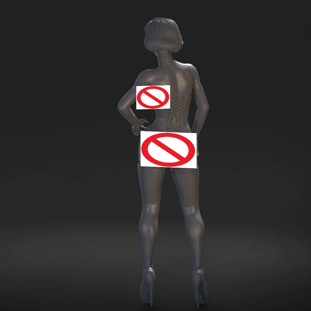 

(1/35 = 50 мм, 1/24 = 75 мм, 1/18 = 100 мм, 1/16 = 120 мм) 3D-печать, NSFW, модель куклы World из смолы, комплект в разобранном и неокрашенном виде