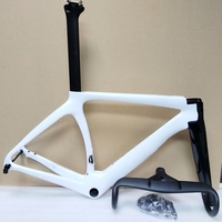 X5 Carbon Frame Disc Brake Carbon Fiber Road Bicycle Frameset 40 Colours Racing Bicycle Frame Frame + Handlebar + Front Fork