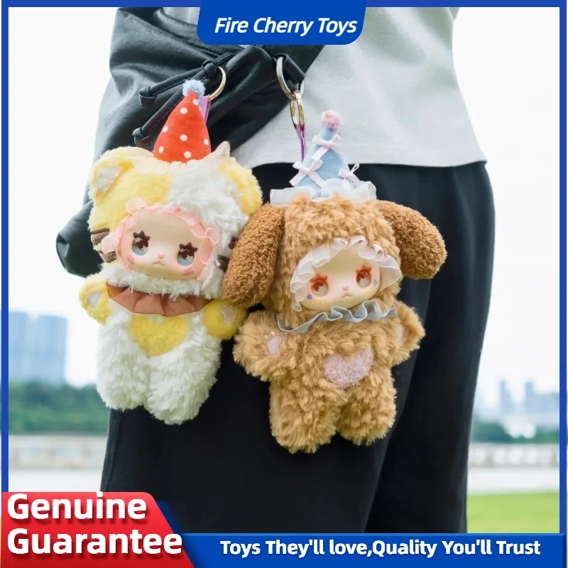 

Genuine Lovely Emma Weird Party Series Plush Blind Box Trendy Handmade Vinyl Face Doll Car Ornament Pendant Collectible Gift