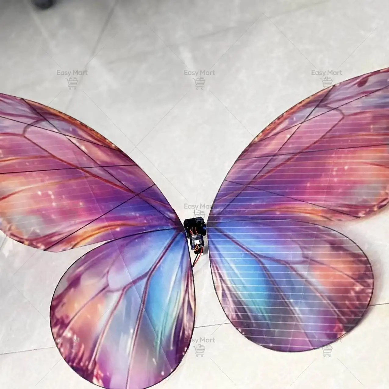 Parachute Umbrella Head Cloth Fluttering Wing Butterfly Aircraft Bionic Butterfly Remote Control Full Set Ready