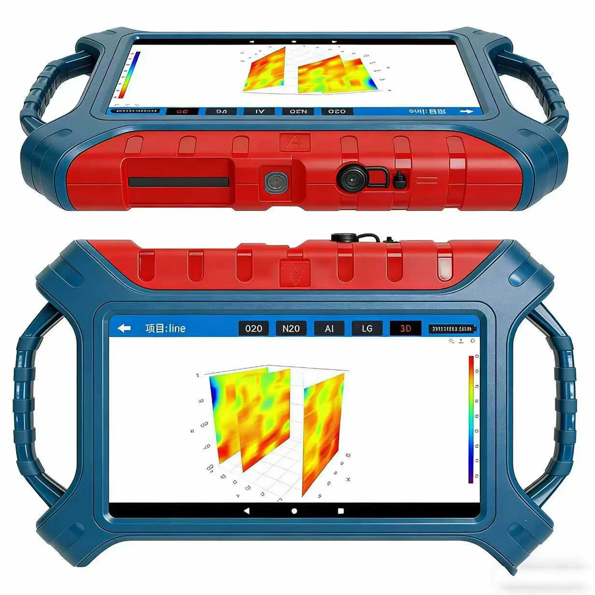 New ADZN-3000 Channel High Density Water Detector 300 Meters Adjustable Depth Groundwater Detector