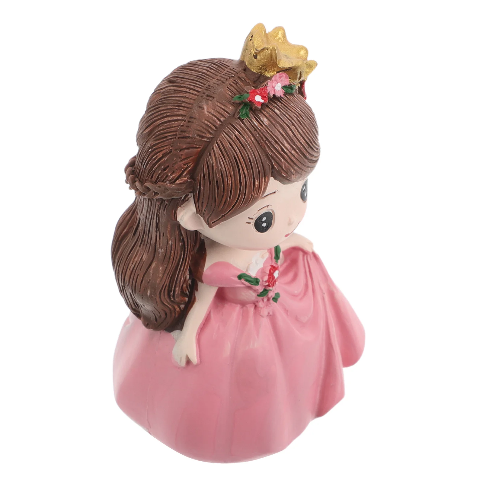 

Princess Decoration Pink 3D Girl For Birthday Party Cake Toppers Girls Cake Decorations Kids Party Supplies