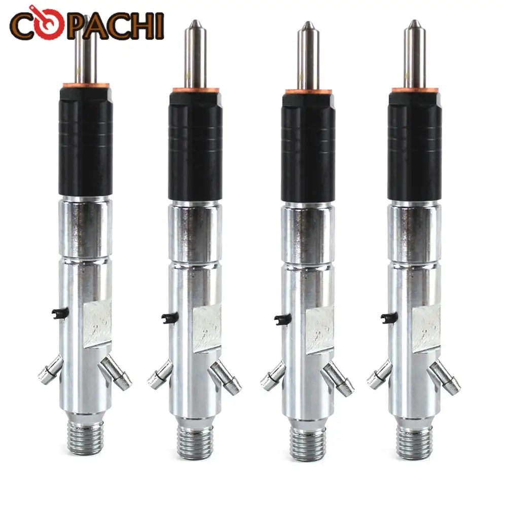 

2645K016 LJBB03202A 2645K015 2645K011 2645K612 4Pcs Fuel Injector for JCB Perkins 1100 1103 1104C-44 103A-33G 1103A-33 1103B-33