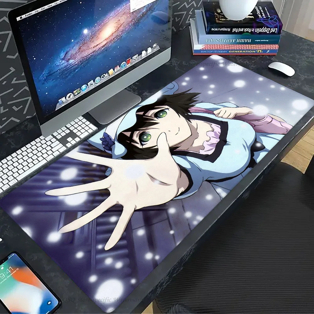 Shiina Mayuri S-Steins G-Gate animationMousepad Mouse Mat Desk Mat With Pad Gaming Accessories Prime Gaming XXL Keyboard Pad Pad