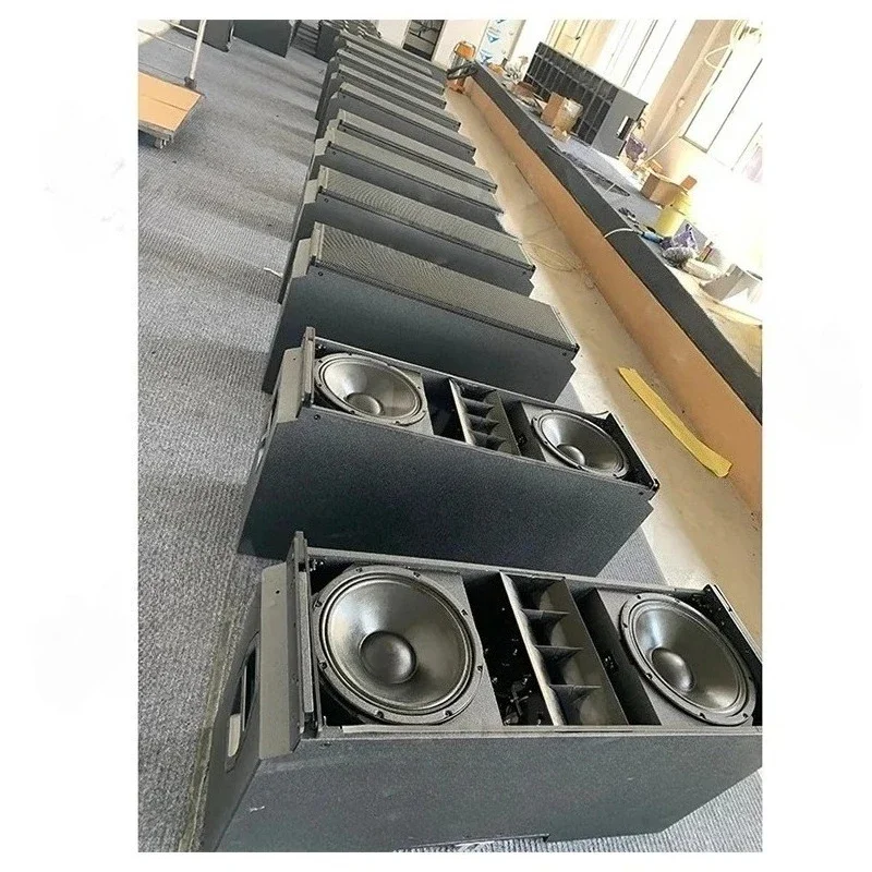 

JA-312 3 Way Dual 12 Inch Neodymium Line Array Speakers Professional Neodymium Speaker Line Array Empty Cabinet Plywood Box