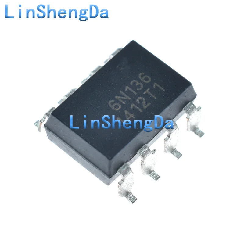 6N136 6N136SDM SOP-8 chip optocoupler high-speed optocoupler IC chip