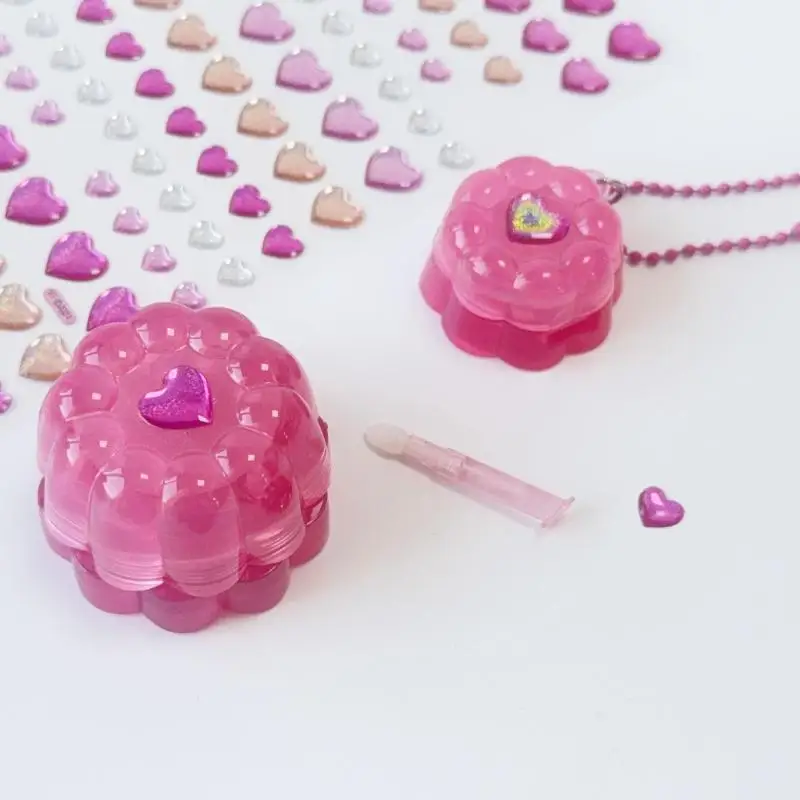 Scatola per crema per il viso da 4 g Scatola per balsamo per labbra con cucchiaio in silicone Bottiglie riutilizzabili Mini vasetti cosmetici vuoti Vasi per trucco Contenitore per la cura della pelle