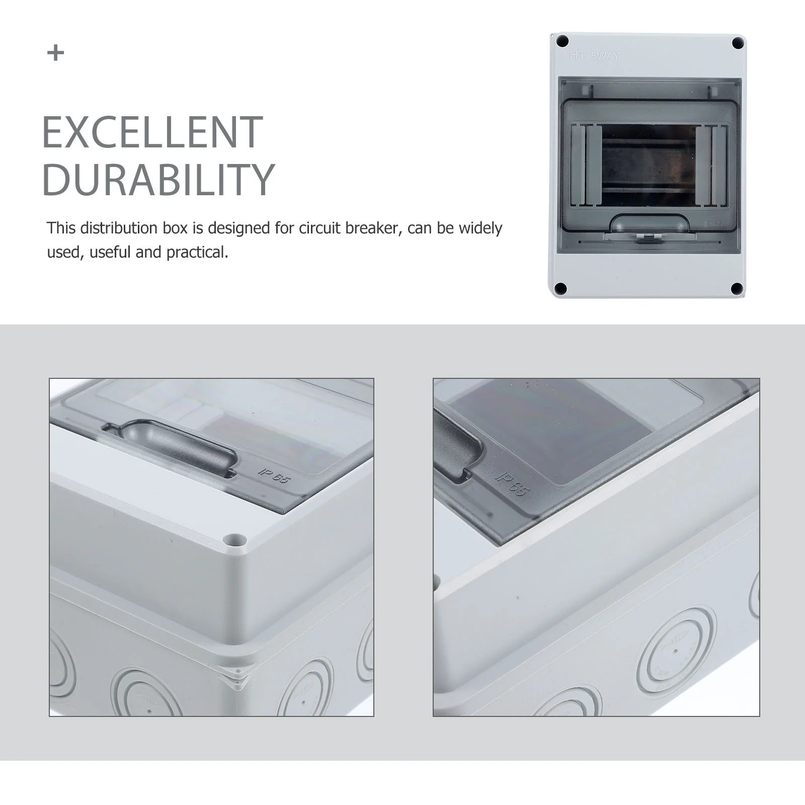 Boîte de Protection de Distribution, boîtier de jonction électronique, couvercle de prise électrique extérieure