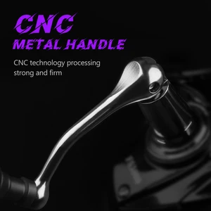 Dekio-spinning fishing spool, metal spool, fishing accessories, 12kg max drag, 2000-7000 10 Main Carrela Sales - №9