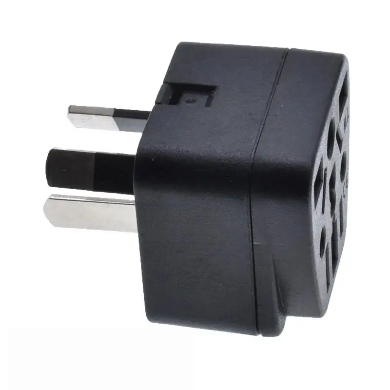 2 SZT. Uniwersalny adapter z gniazda US UK EU na gniazdo AU, izolowany konwerter zasilania AC, przejściówka podróżna z Chin na Nową Zelandię, typ I — zdjęcie produktu 4