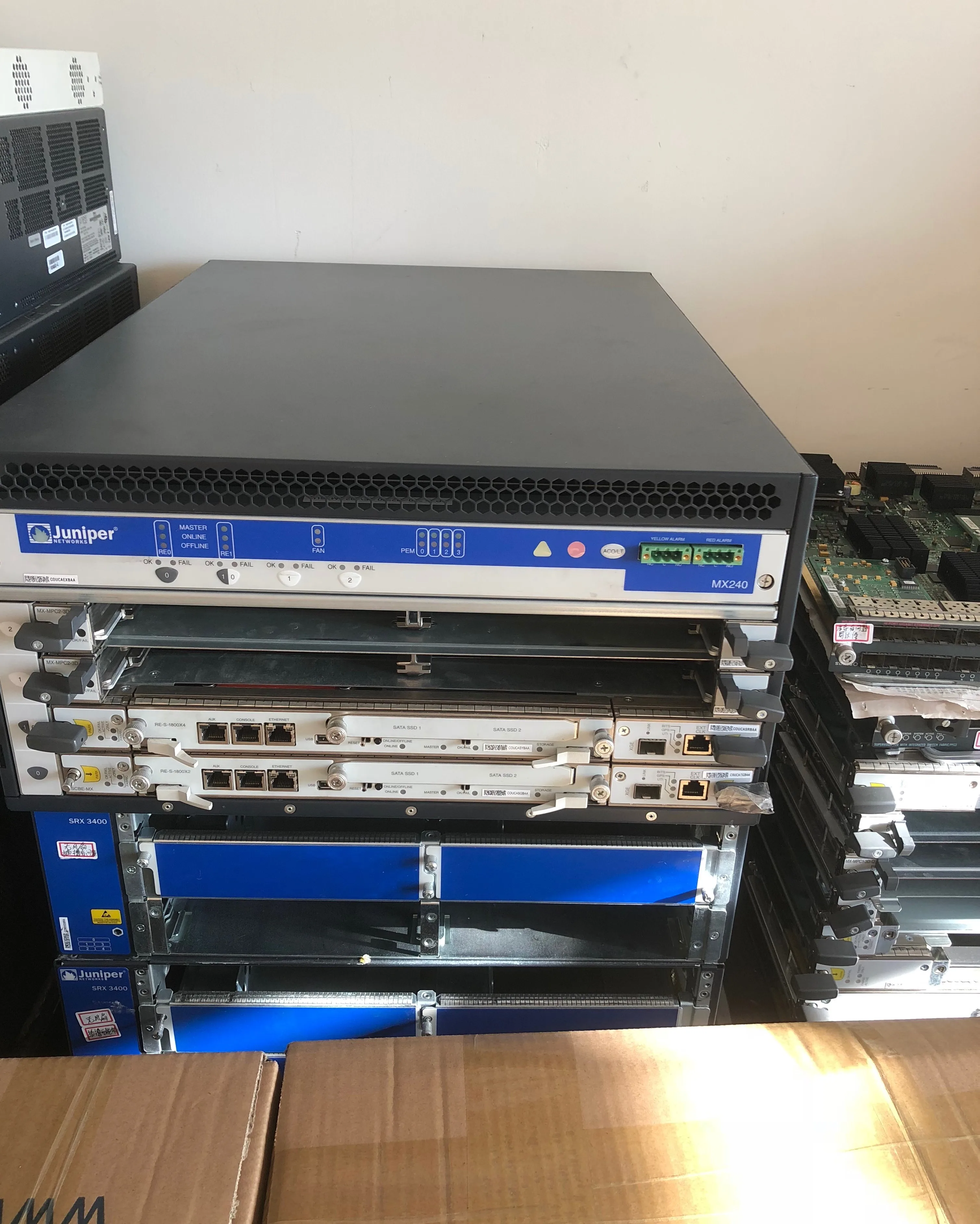 Juniper Networking Router MX240 16x10GE MPC-3D-16XGE-SFPP