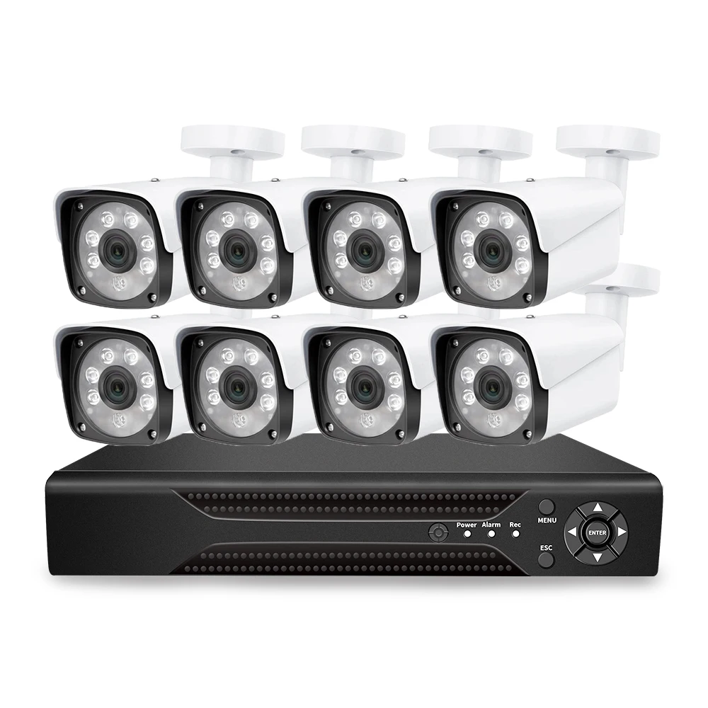 

WESECUU cheapest prices made in china 8ch AHD DVR kit analog camera outdoor security camera cctv system camera