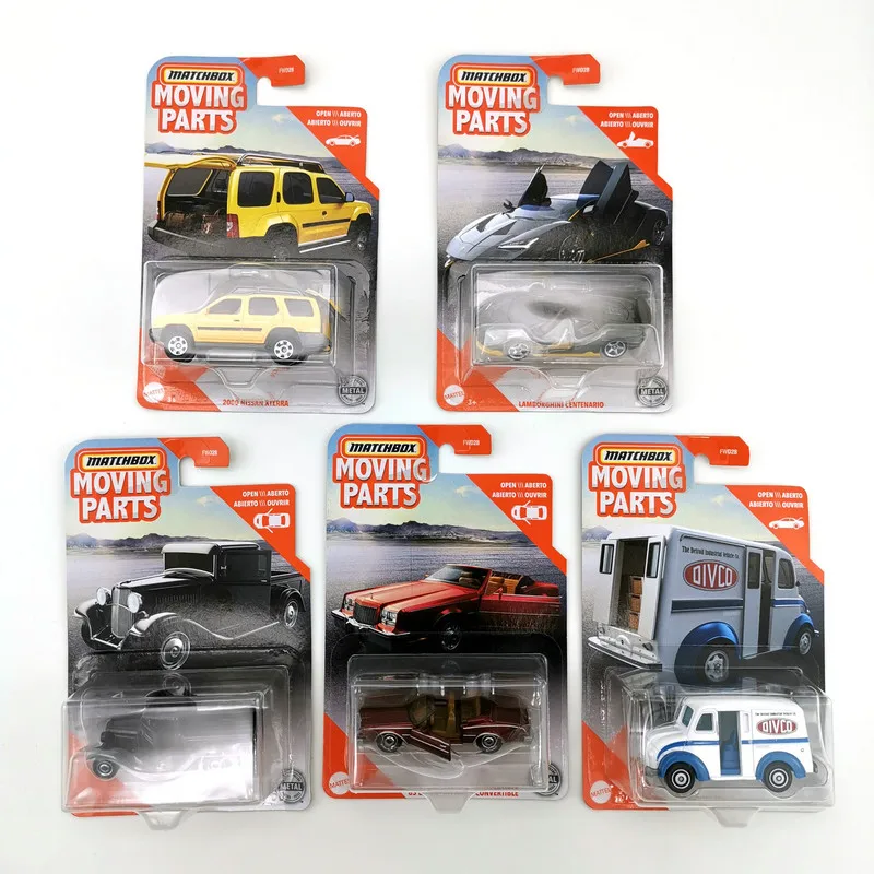 Matchbox Moving Parts 1:64 BUICK RIVIERA Centenario Nissan Xterra Divco Milk Truck  TESLA MODEL X Metal Diecast Car MODEL FWD28