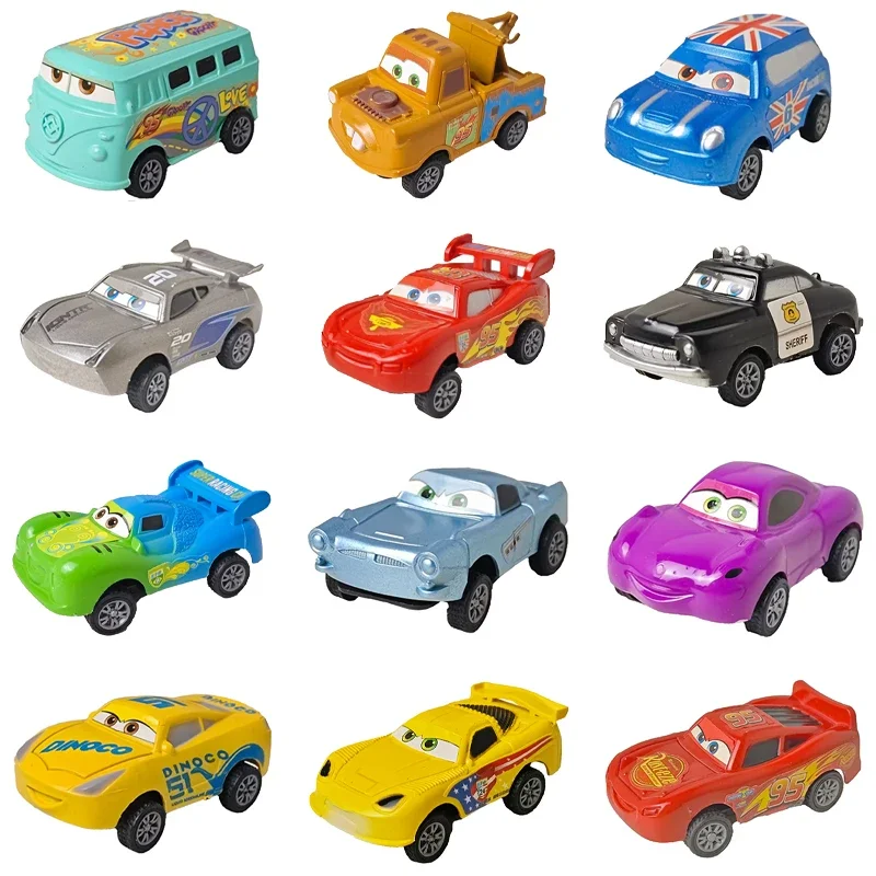 Disney Cars Disney Pixar Cars 3 Spielzeug Lightning McQueen 6 cm Auto Rallye-Auto PVC-Modell Kindergeschenkbox