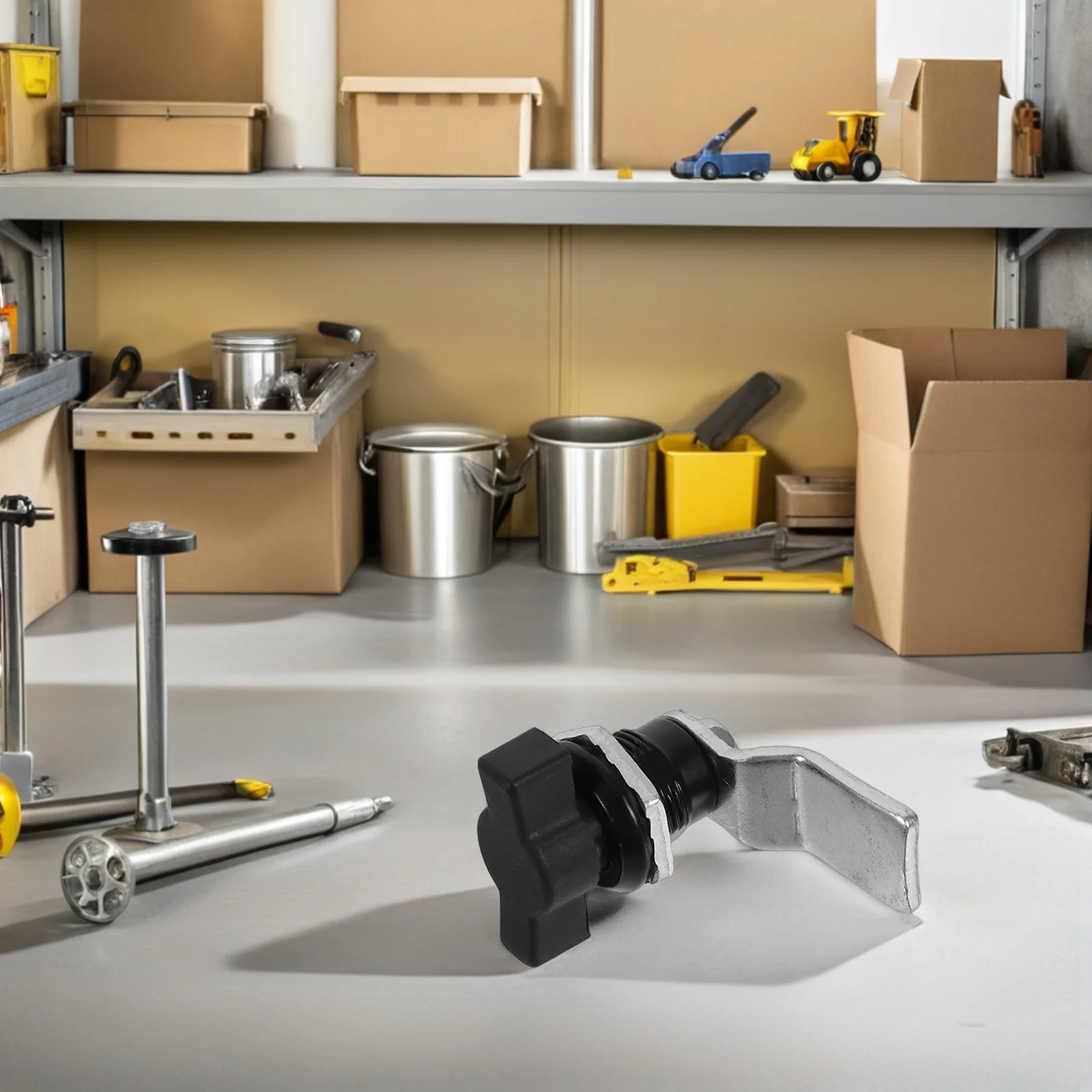 

5Pcs T-Handle Lock Mechanical Latch Tool Box Cabinet Door Panel Secure Allweather Reliability Industrial Use Cam Locks