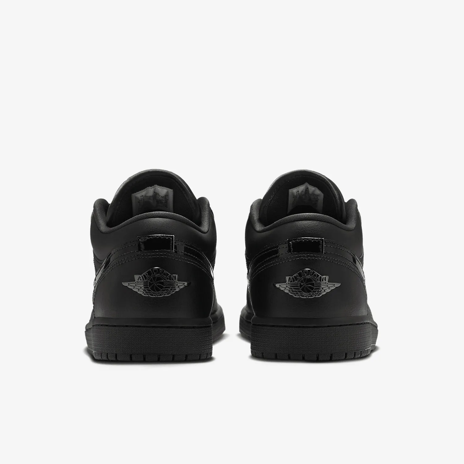 Nike oficial autêntico air jordan 1 baixo se preto vapor verde confortável dedo do pé redondo tênis de basquete masculino preto HM3690-001