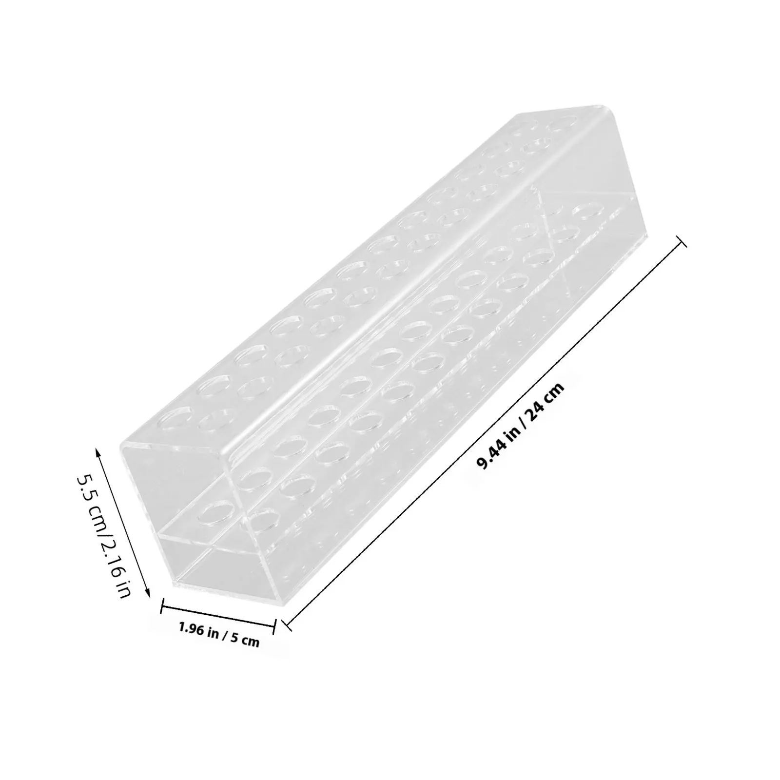 Firm Structure Pen Displaying Rack Multi Slot Design Pens Pencils Storage Rack for Painting Pens Paintbrush Organizer Table Pen