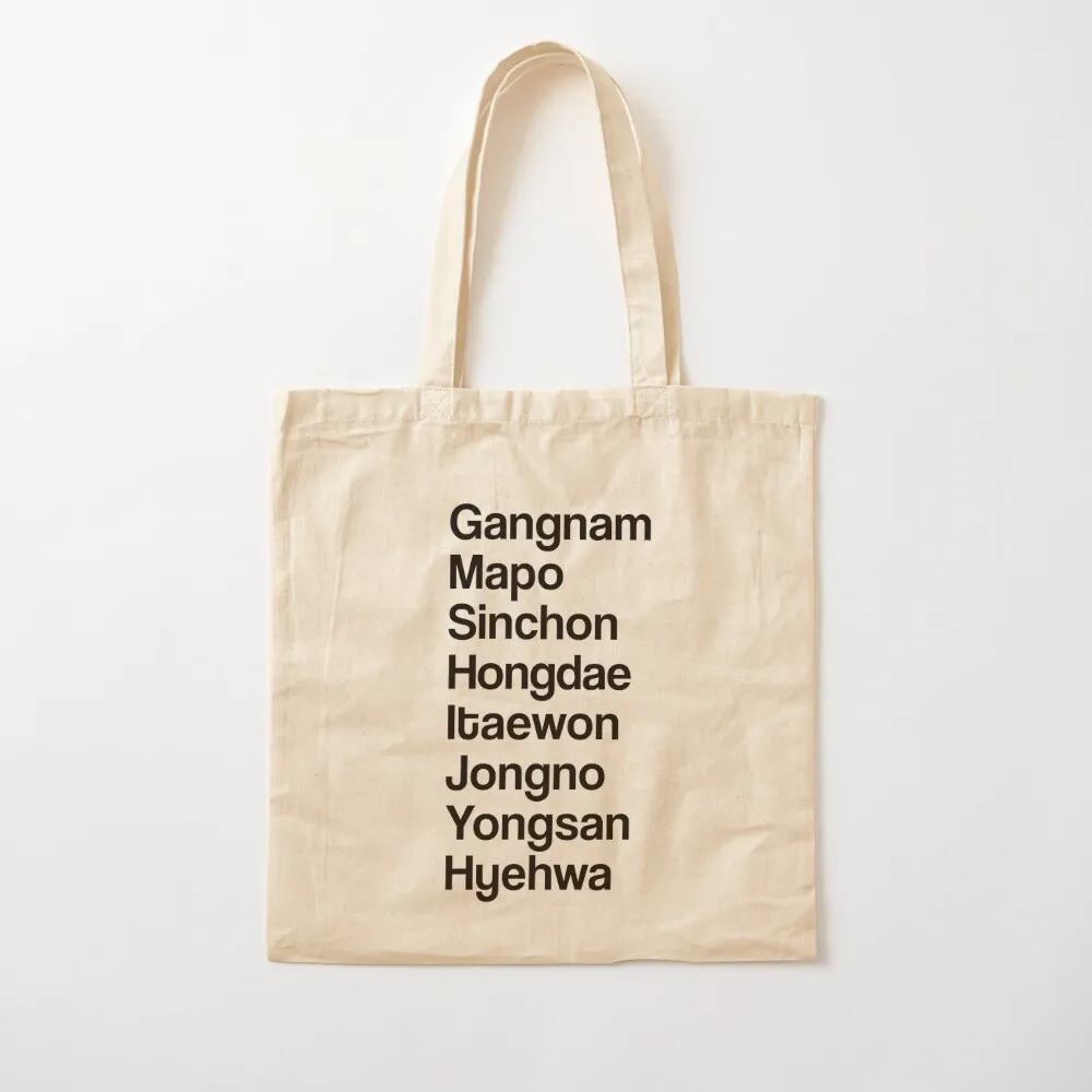 

Copie de the districts of Seoul Tote Bag