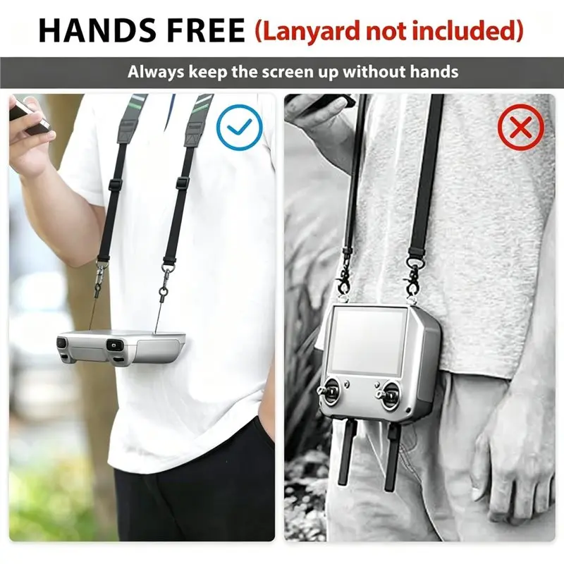Drone Accessories For DJI RC 2/RC/RC PRO/Mini 5 PRO/Mini 4 Pro/Air 3S Balance Strap With Metal Fasteners Remote Control